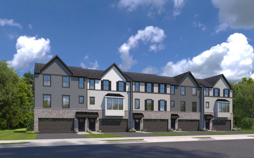 Beautiful New Townhomes in Neutral and Dark Tones at Elk Ridge | Pittsburgh New Home Connection