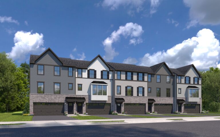 Beautiful New Townhomes in Neutral and Dark Tones at Elk Ridge | Pittsburgh New Home Connection