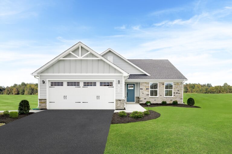 Beautiful New Ranch Home, Grand Cayman with Large Garage, Detailed Trim | Pittsburgh New Home Connection